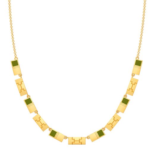 Boots N Buttons Gold Necklaces