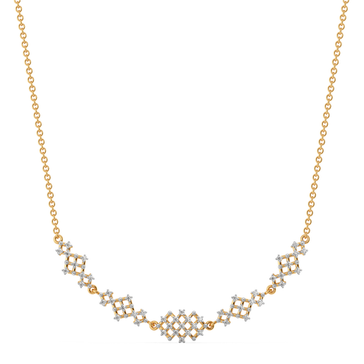 Mesh Match Diamond Necklaces