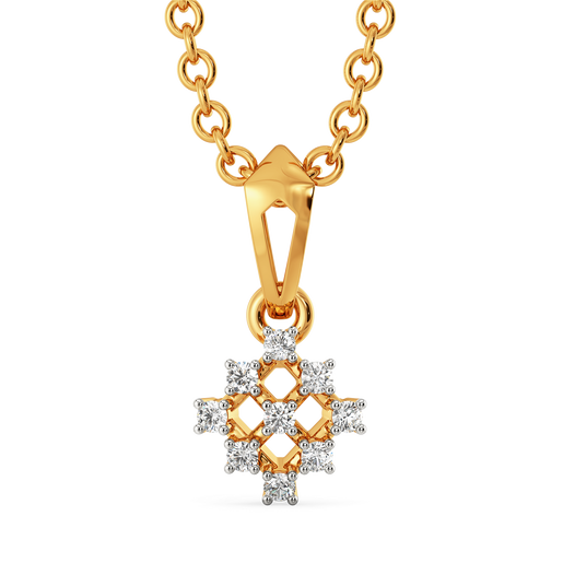 Mesh Match Diamond Pendants