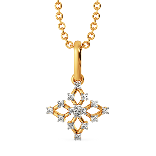 Lets Mesh It  Diamond Pendants