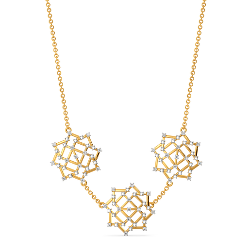 Hot Mesh Diamond Necklaces