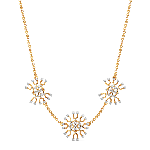 Fun with Mesh Diamond Necklaces