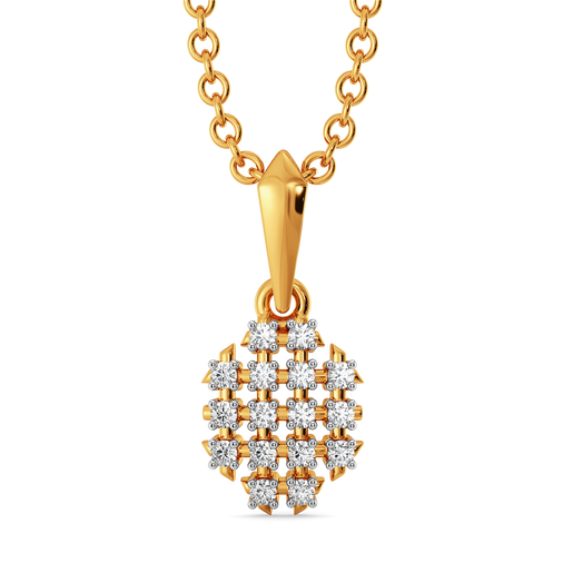 Mesh Vibes Only  Diamond Pendants
