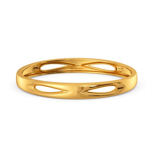 Body Suit Up Gold Bangles