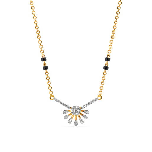 Golden Harmony Diamond Necklaces