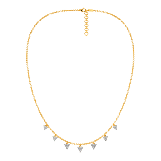 Modern Minimalist Diamond Necklaces