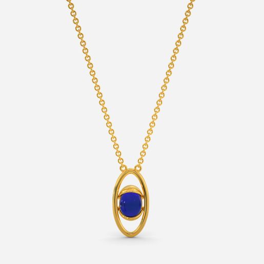 Blue Ocean Gemstone Necklaces