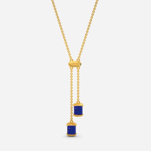 Blue Jay Gemstone Necklaces