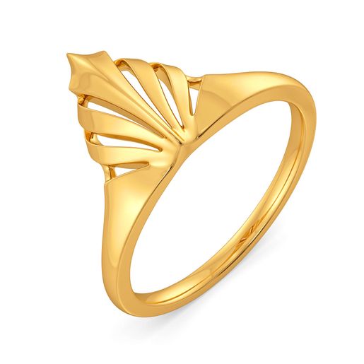 Bolt Revolt Gold Rings