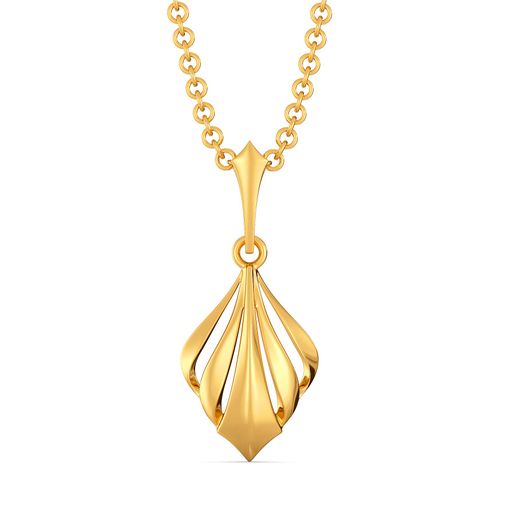 Bolt Revolt Gold Pendants