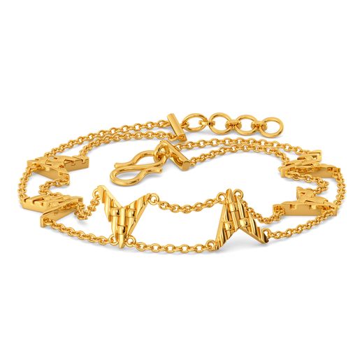 Knit Spirit Gold Bracelets