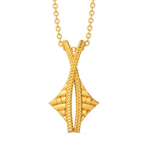 Knit Spirit Gold Pendants