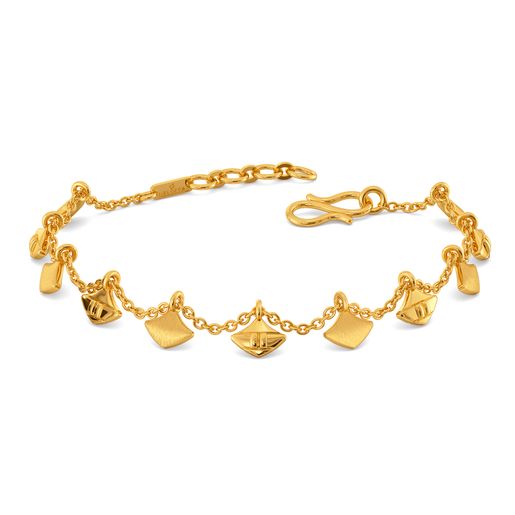 Wicker Vibes Gold Bracelets
