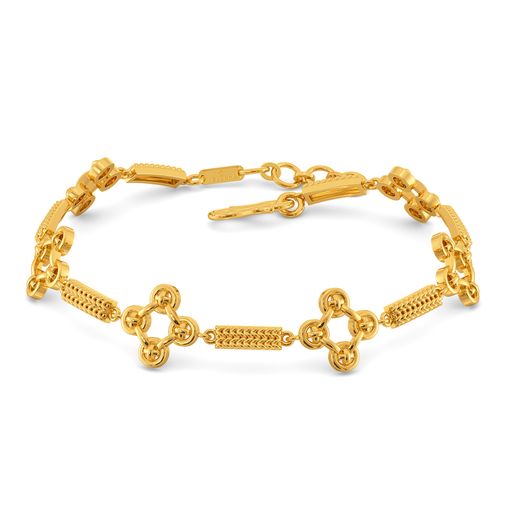 Forget Me Knot Gold Bracelets