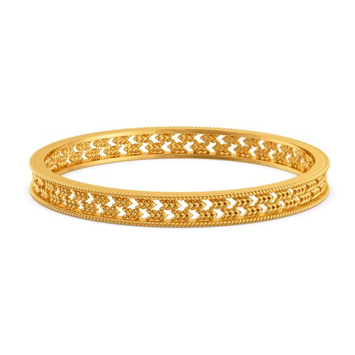 Parade O Braid Gold Bangles