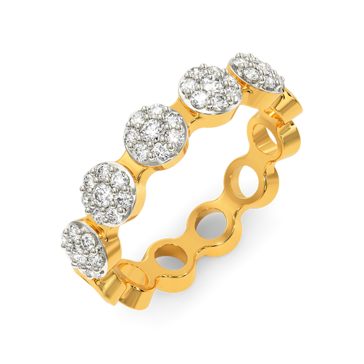 Minimal Buzz Diamond Rings