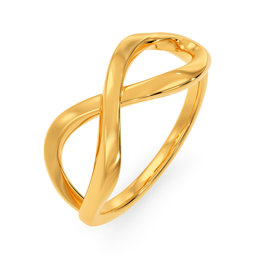 Jiggle Wiggle Gold Rings