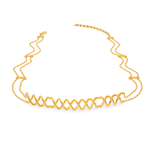 Happy Bursts Gold Necklaces