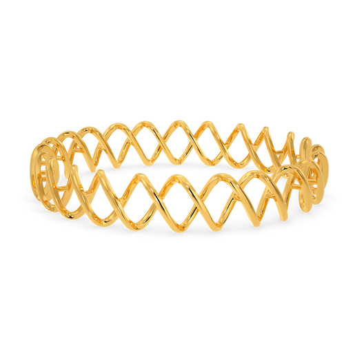 Happy Bursts Gold Bangles