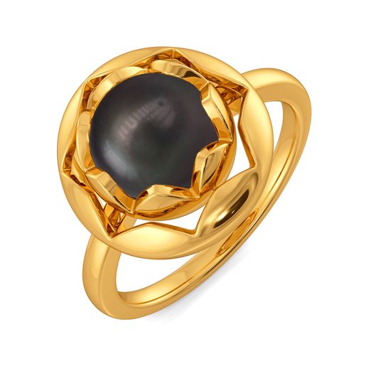 Black Fantasy Gemstone Rings