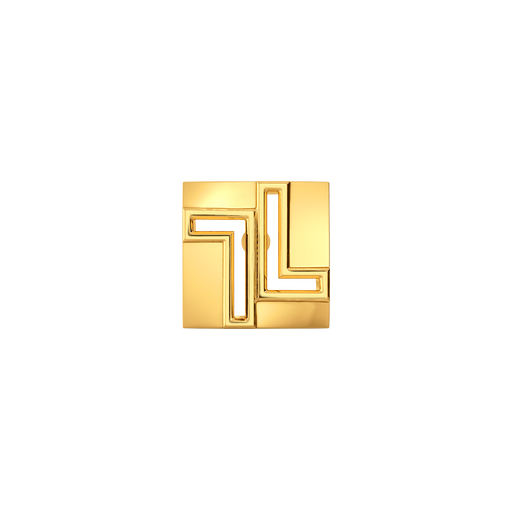 Signature Move Gold Earrings For Men