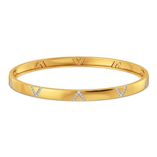 Offbeat Classic Diamond Bangles For Men