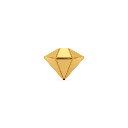 Offbeat Classic Gold Earrings For Men