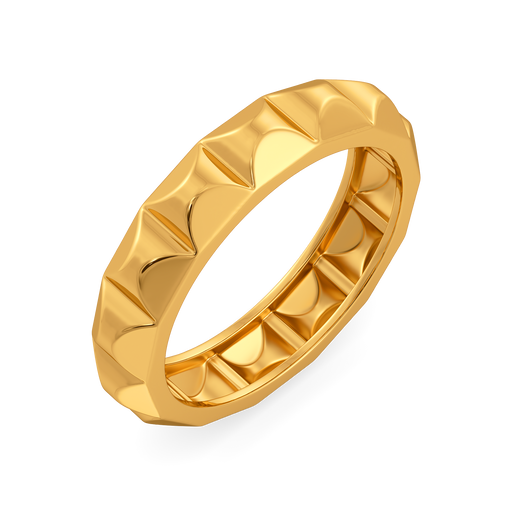 Polished Move Gold Rings For Men