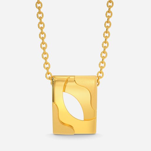 Caz Camo Gold Pendants