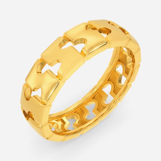Soldier Stride Gold Rings