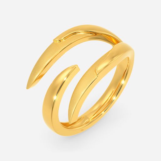 Fighting Spirits Gold Rings