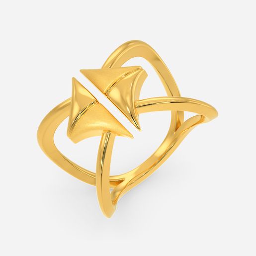 Fight Right Gold Rings