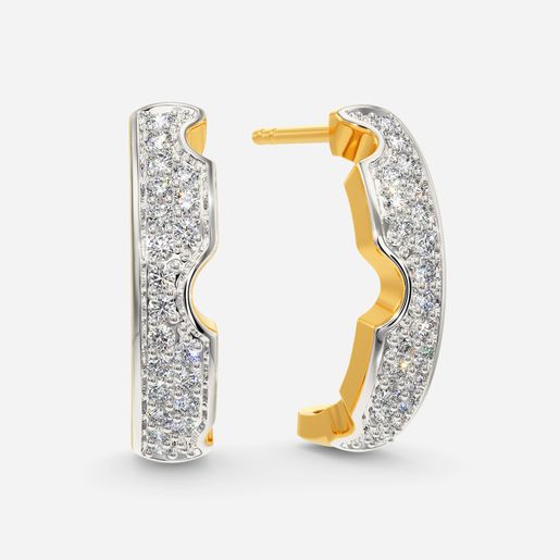 Camo Army Diamond Earrings