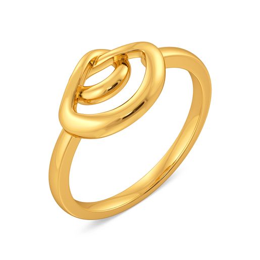 Short N Urbane Gold Rings