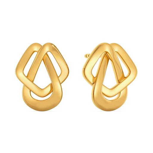 Bermuda Vibes Gold Earrings