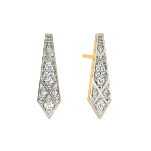 Tie Twist Diamond Earrings