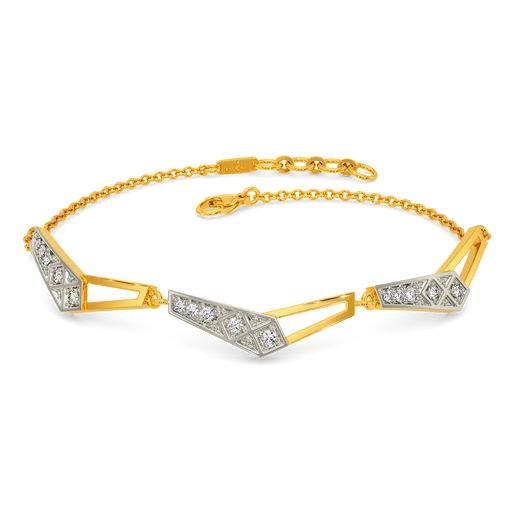 Tie Melange Diamond Bracelets