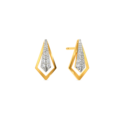 Knots of Note Diamond Earrings
