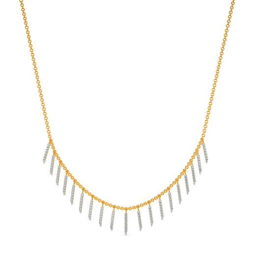 A Tale Of Fringe Diamond Necklaces