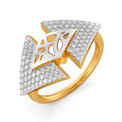 Edgy Nets Diamond Rings