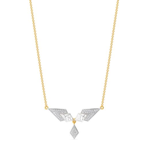 Mesh It Up Diamond Necklaces
