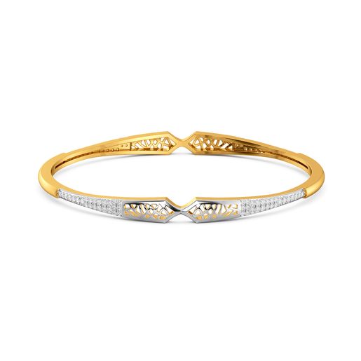 Mesh It Up Diamond Bangles