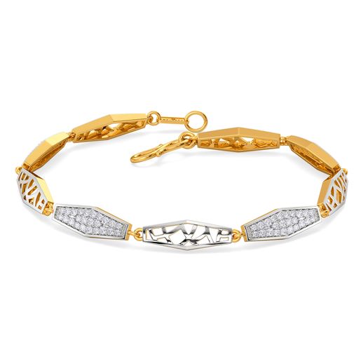 Armoured Chic Diamond Bracelets