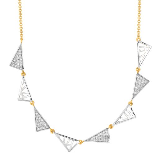 Punky Mesh Diamond Necklaces
