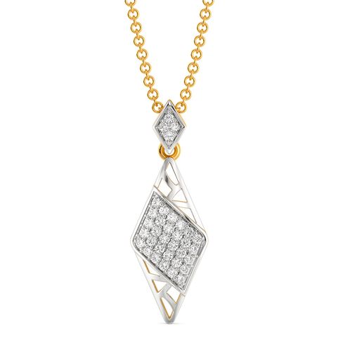 Punky Mesh Diamond Pendants
