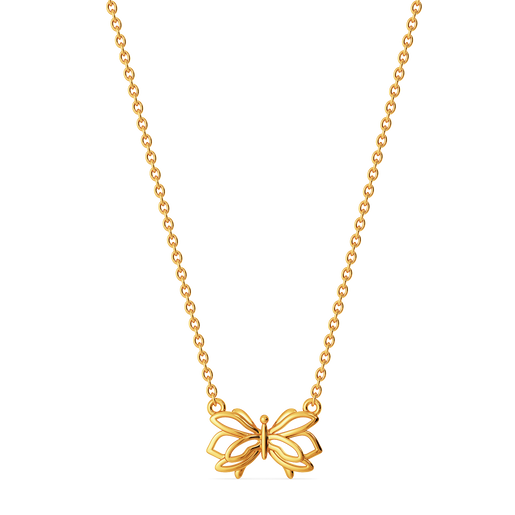 Butter Cup Gold Necklaces