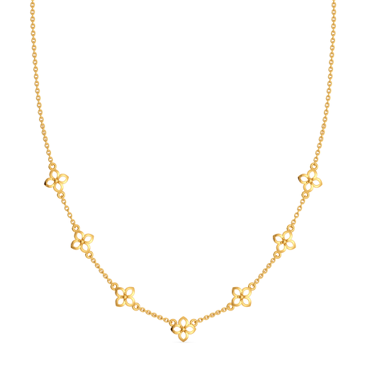 Flora Glory Gold Necklaces