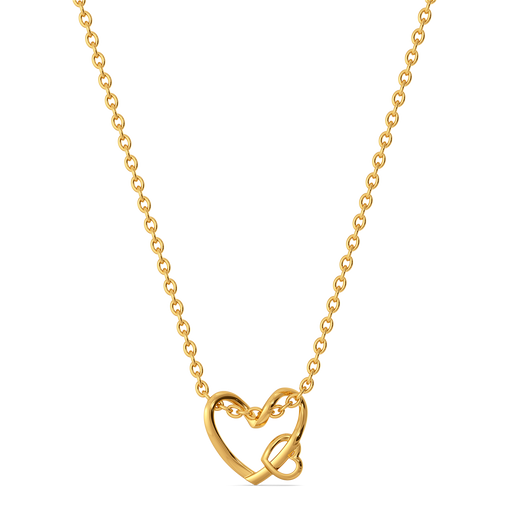 Two Hearts Gold Necklaces