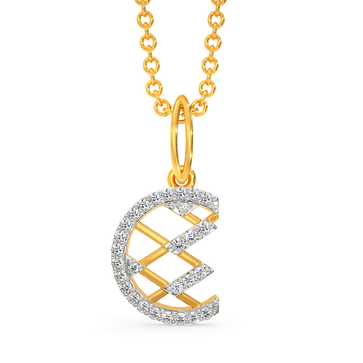 Layered in Net Diamond Pendants