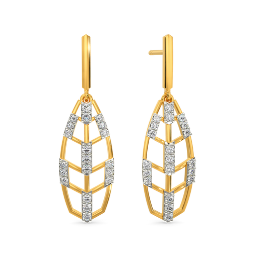 Trend in Net Diamond Earrings